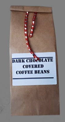 DARK CHOCOLATE COVERED COFFEE BEANS