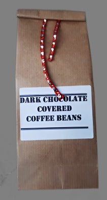 DARK CHOCOLATE COVERED COFFEE BEANS