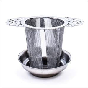 TEA INFUSER with drip tray